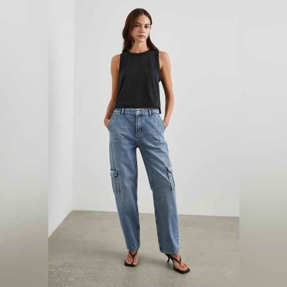 Rails Denim - Rails Speedway Cargo Pant Breezy Blue NWT 29